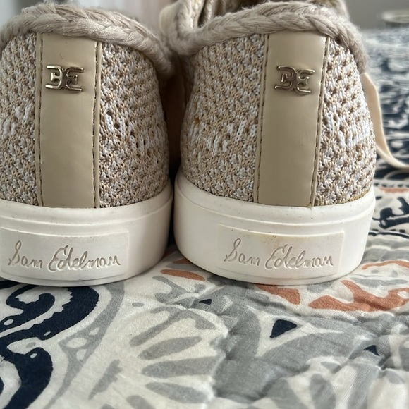 Sam Edelman cream crochet sneakers - Picture 5 of 6